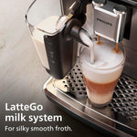 Philips 3300 Series Bean-to-Cup Coffee Machine EP3347/90 – 6 Hot & Iced Drinks, LatteGo Milk Frother, Ultra-Quiet Ceramic Grinder, Fully Automatic Espresso & Cappuccino Maker