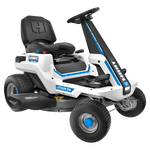 HART 80-Volt 30-Inch Lithium-Ion Electric Riding Lawn Mower Kit with Super Charger (H80RM011)