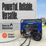 Westinghouse 13,500 Peak Watt Dual Fuel Portable Generators.