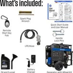 Westinghouse 28,000/20.000-Watt Tri-Fuel Portable Generators.
