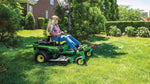 60V 42” Electric CrossoverZ Zero Turn Mowers with (6) 8 Ah Batteries and (3) Dual Port Turbo Chargers.