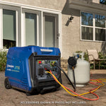 Westinghouse iGen4500DF 3700W Dual Fuel Portable Inverter Generators.