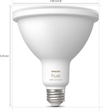 Philips Hue PAR38 Outdoor Smart Bulbs - White 2-Pack