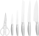 NINJA StaySharp white Knife block with Sharpener