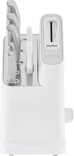 NINJA StaySharp white Knife block with Sharpener