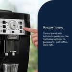De’Longhi Magnifica S ECAM22.110.B Automatic Bean-to-Cup Coffee Machine – Espresso & Cappuccino Maker