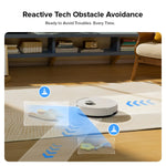 Roborock Q10 S5 Robot Vacuum and Mop - White 10000Pa