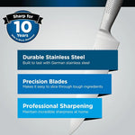 Ninja StaySharp Stainless 6-Piece Knife Set & Wood Block