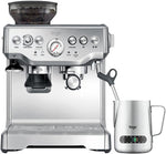 Sage The Barista Express Bean-to-Cup Coffee Machine – Integrated Grinder, Manual Milk Frother, 16 Grind Settings, 15-Bar Pump