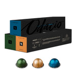 Nespresso Vertuo Coffee Pods, Pack of 30, 10 x Melozio, 10 x Stormio, 10 x Odacio capsules for Nespresso Machines. Make Espressos, Cappuccino and Lattes at home. Recyclable Pods.