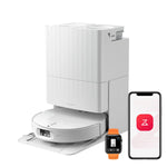 roborock Qrevo Edge 2 Robot Vacuum Cleaner with Mop, 25,000 Pa HyperSuction, Zero-Tangle, 3.14" Ultra-Slim, AI Obstacle Avoidance, FlexiArm Technology, 80°C Hot-Water Mop Washing & Dock Self-Cleaning