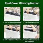 Generic Smart Cutting Board and Knife Set with Drying Holder
