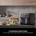 NINJA Foodi MAX Dual Zone 9.5L Air Fryer AF400UK