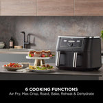Ninja Foodi Max Dual Zone Air Fryer 9.5L Black AF400UK