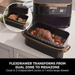 Ninja Foodi FlexDrawer Dual Air Fryer 10.4L AF500UK
