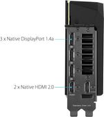 ASUS TUF GeForce RTX 4090 OC Edition Gaming Graphics Card (PCIe 4.0, 24GB GDDR6X, HDMI 2.1a, DisplayPort 1.4a)