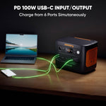 Jackery Explorer 1000 v2 Portable Power Station 1070Wh Orange