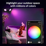 Philips Hue PAR38 Outdoor Smart Bulbs - White 2-Pack
