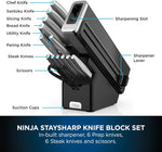 Ninja StaySharp 14-Piece Stainless Steel Knife Set