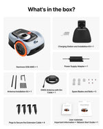 Segway Navimow i208 AWD Robot Lawn Mower without Boundary for 800 m², w/Garage S, All-Wheel-Drive for 45% Slopes, EFLS NRTK + Vision, Auto Mapping, No RTK Antenna Required (Ship Separately)
