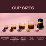 Nespresso Vertuo Coffee Pods, Pack of 30, 10 x Melozio, 10 x Stormio, 10 x Odacio capsules for Nespresso Machines. Make Espressos, Cappuccino and Lattes at home. Recyclable Pods.