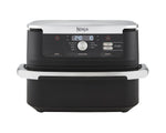 Ninja Foodi FlexDrawer Air Fryer, Dual Zone with Removable Divider, Large 10.4L Drawer, 7-in-1, Double Zone, Oil Free, Dishwasher Safe Nonstick Parts, Black AF500EU