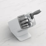 NINJA StaySharp white Knife block with Sharpener