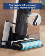 Tineco Floor ONE S6 Cordless Wet Dry Vacuum Floor Cleaner Washer Mop All-in-One for Hard Floors, LED Display, Long Runtime, Dual-Sided Edge Cleaning, Self-Cleaning