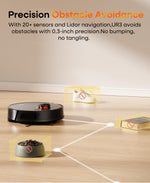 Uninell UR3 Robot Vacuum and Mop with Self-Empty Station