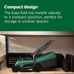Bosch Cordless Lawnmower EasyMower 18V-32-200 (1x 4.0 Ah Battery, 18 Volt System, Cutting Width: 32 cm, in Carton Packaging)