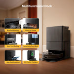 Roborock Qrevo S5V Robot Vacuum and Mop - Black