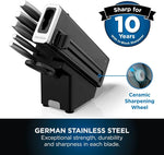 Ninja StaySharp Stainless 6-Piece Knife Set & Wood Block