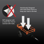 Impact Implements 1500 lb Utility Cargo Trailer with Pivot Dump for ATV, UTV, and Lawn Tractor