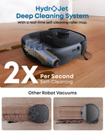 Eufy E25 Omni Robot Vacuum and Mop - Black 20000 Pa