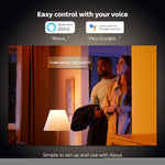 Philips Hue White & Colour Ambiance B22 Smart Bulb 4 Pack