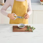 NINJA StaySharp white Knife block with Sharpener