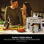 Ninja Foodi MAX Dual Zone Air Fryer 9.5L Stone Gold DZ400UK