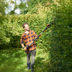 WORX WG252E.9 20V Cordless Pole Hedge Trimmer 45cm, Reach up to 2.8m, Multi-angle adjustable head, Battery And Charger Not Included