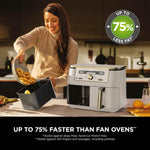 Ninja Foodi MAX Dual Zone Air Fryer 9.5L Stone Gold DZ400UK