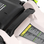 Murray Battery Cordless Lawnmower 2x20V Li-Ion with Induction Motor (2900 rpm) MU-BAT-LM43-KIT – 43 cm Cutting Width, 50L Grass Catcher, 6-Position Height Adjustment – Mulching & Rear Discharge