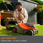 Flymo 18V SimpliMow 320 Cordless Lawnmower – 4.0Ah Battery & Charger Included, 32cm Cutting Width, Lightweight, Up to 200m²
