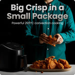 Chefman 2L Mini Air Fryer - Black RJ38-2D-BLACK-UK