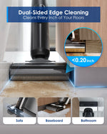 Tineco Floor ONE S6 Cordless Wet Dry Vacuum Floor Cleaner Washer Mop All-in-One for Hard Floors, LED Display, Long Runtime, Dual-Sided Edge Cleaning, Self-Cleaning