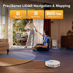 Roborock Qrevo S Robot Vacuum and Mop - White (QV 35S)