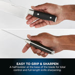Ninja Foodi StaySharp 5-Piece Knife Set, Block & Sharpener