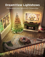 Govee Christmas Sparkle String Lights - 30m RGBWIC 375 LEDs