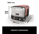 Ninja Woodfire Outdoor Pizza Oven & Smoker, Pizza Peel & Cover OO101UKQ