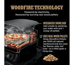Ninja Woodfire Outdoor Pizza Oven & Smoker, Pizza Peel & Cover OO101UKQ