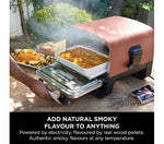 Ninja Woodfire Outdoor Pizza Oven & Smoker, Pizza Peel & Cover OO101UKQ