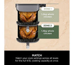 Ninja Double Stack XL 2 Drawer 9.5L Air Fryer with Smart Cook SL451UK